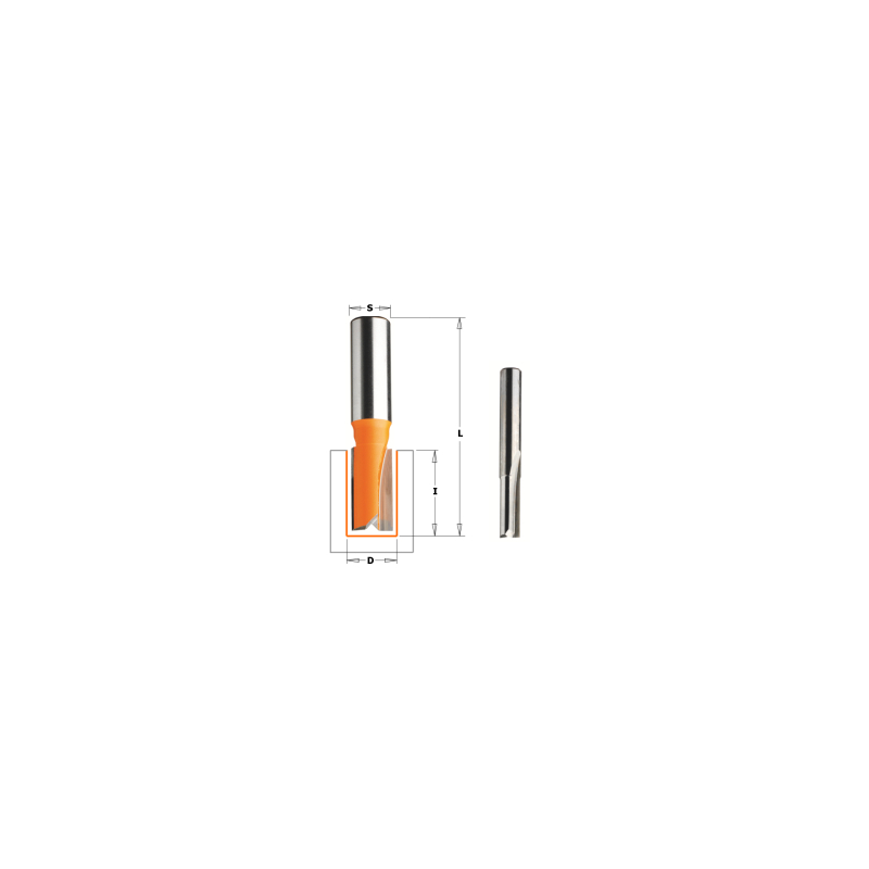 Fresa recta hm s 8 d 10x20 CMT Orange Tools 911.100.11 
