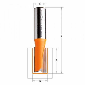 FRESA RECTA HWM  S:6  D:2x4x45