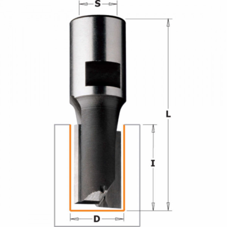 FRESA PARA ELECTROFRESADORA Z2 HM  D:6x18  S:M12x1  DX