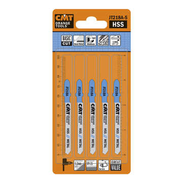 SIERRAS DE CALAR HSS PARA METALES CURVADOS Y FINOS 76X1.2X21 tpi CMT